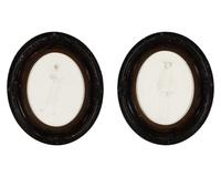 William and Joyce Wartmann, Edgerton, Wisconsin (two works in original frames), 1981
