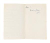 DICKENS, Charles (1812-1870). Autograph letter signed (“CD”), to [Thomas] Mitton (“My Dear Mitton”). Devonshire Terrace, 18 April 1844.