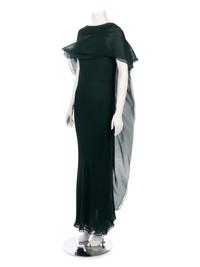 Halston Crepe Chiffon Evening Dress, 1970s
