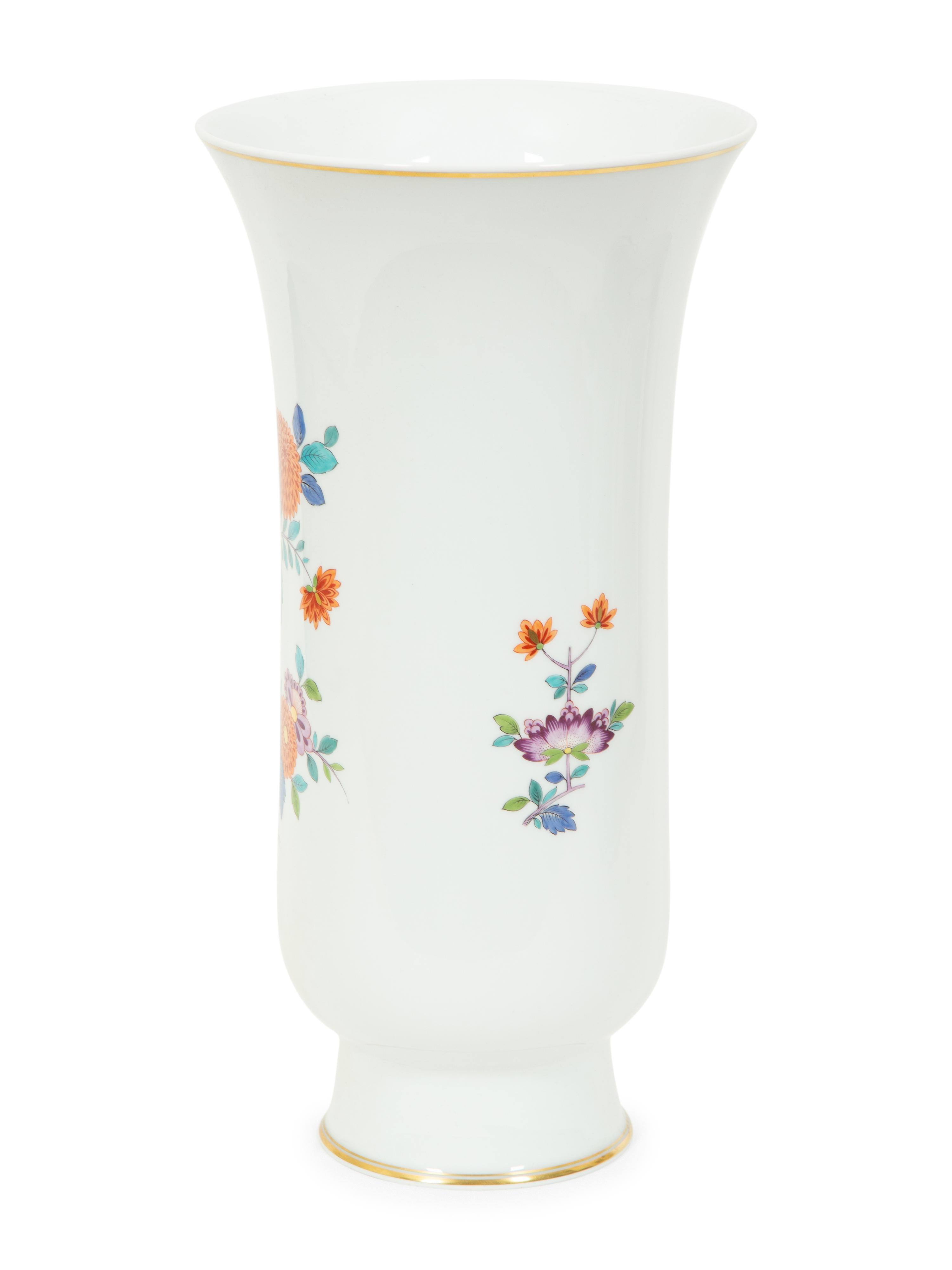 A Large Meissen Porcelain Vase