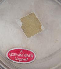 An American Silver Revere Bowl, Gorham Mfg. Co., Providence, RI, of typical form, having a flared rim and raised on a stepped circular