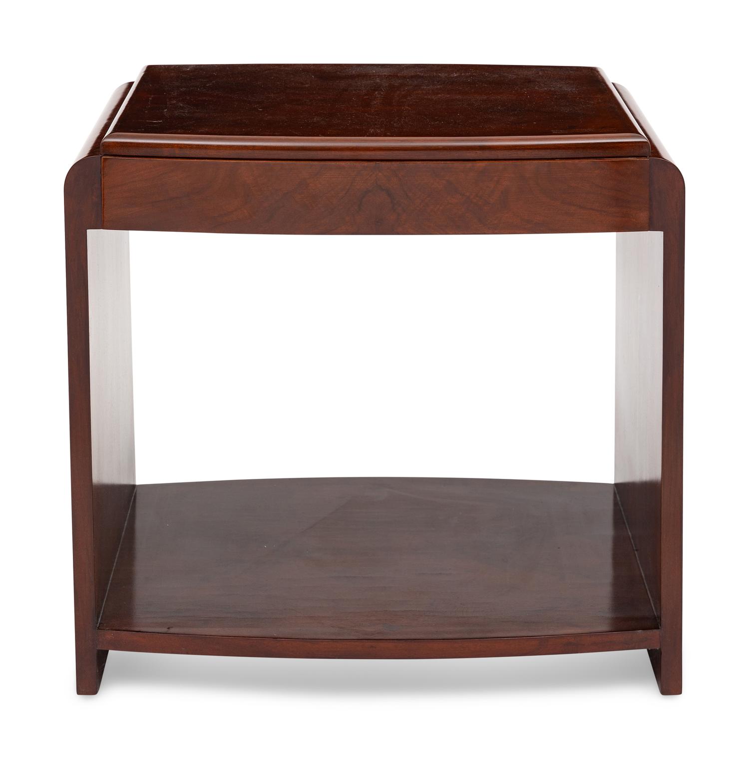 An Art Deco Mahogany Side Table
