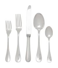 A Christofle Silver-Plate Flatware Service