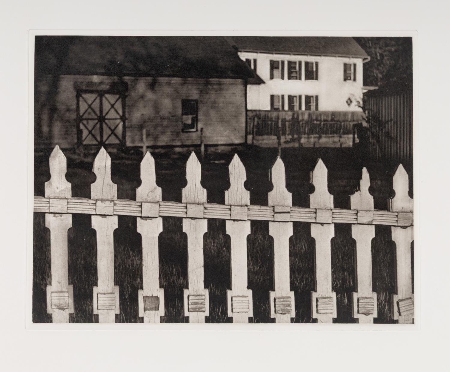 The White Fence , 1916; printed 1991