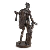 A French Bronze Figure of Apollo Belvedere