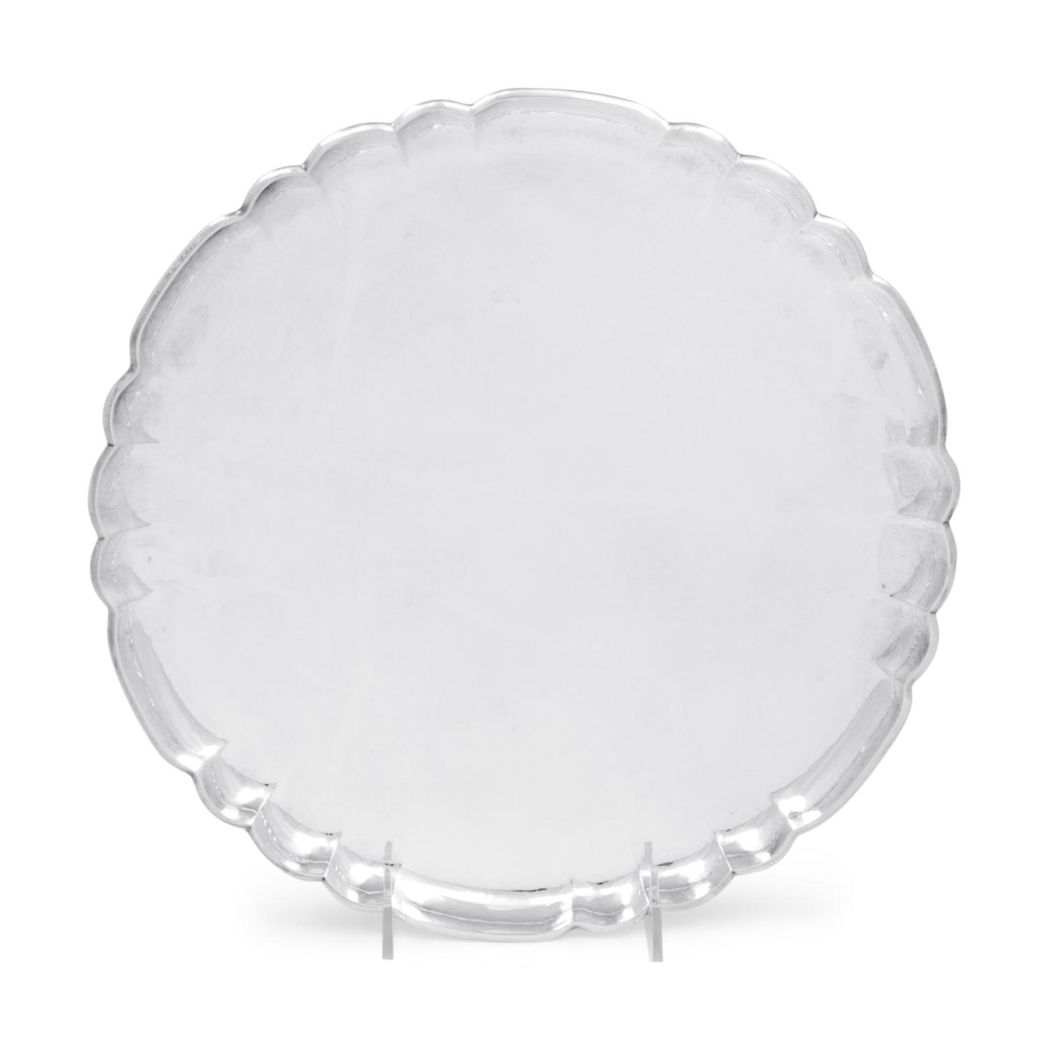 A Georg Jensen Silver Tray