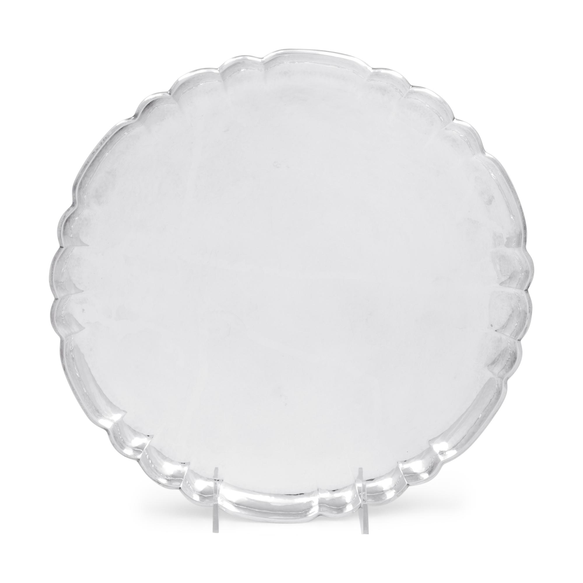 A Georg Jensen Silver Tray