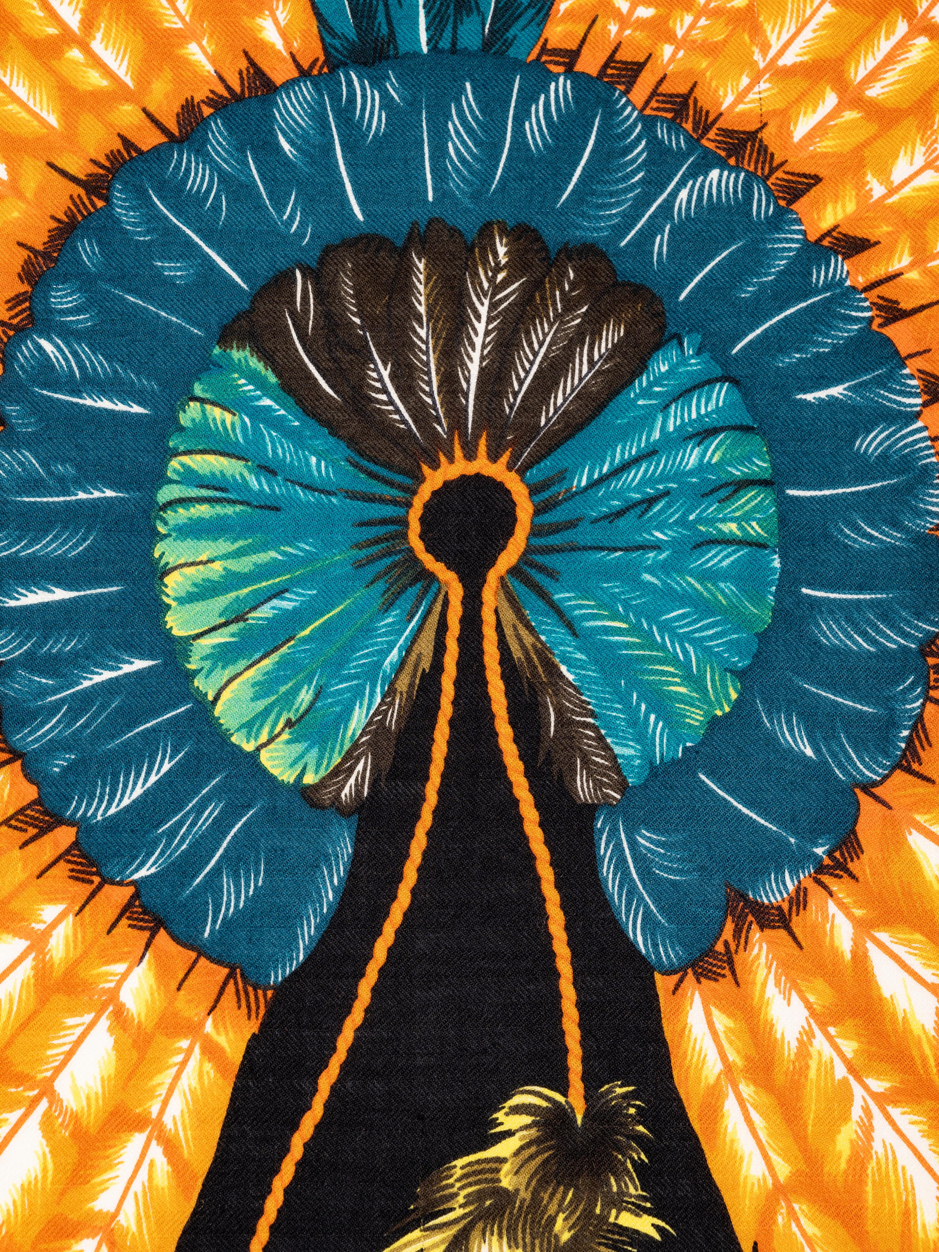 Hermès Cashmere/Silk Scarf