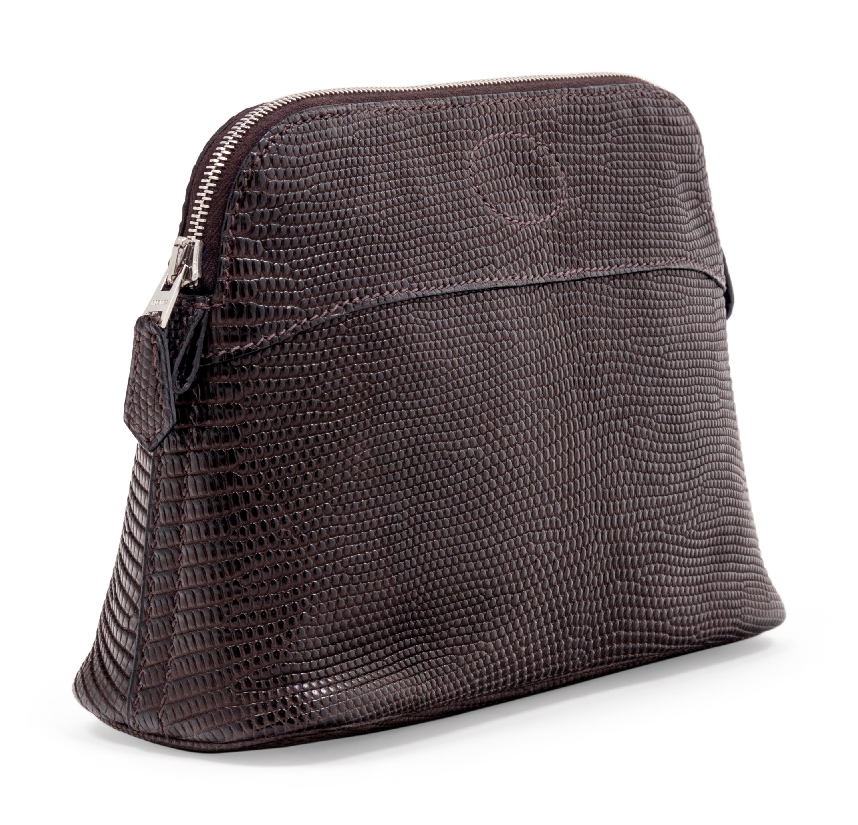 Hermès Salvator Lizard Bolide Pouch, 2003