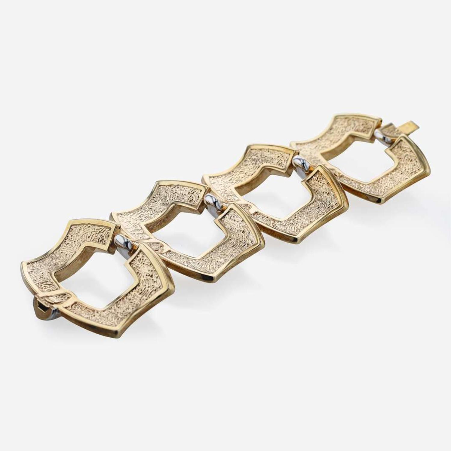 14K Two-Tone Gold Bracelet
