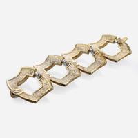 14K Two-Tone Gold Bracelet