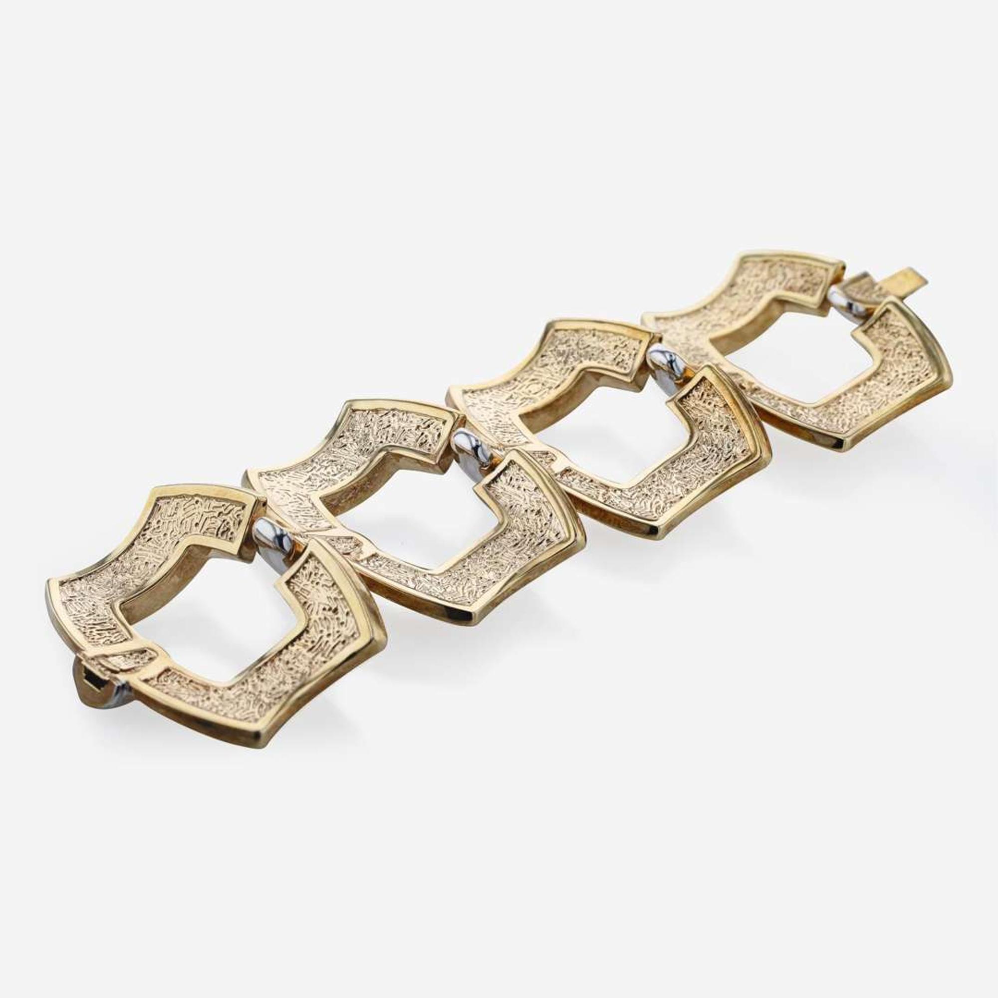 14K Two-Tone Gold Bracelet