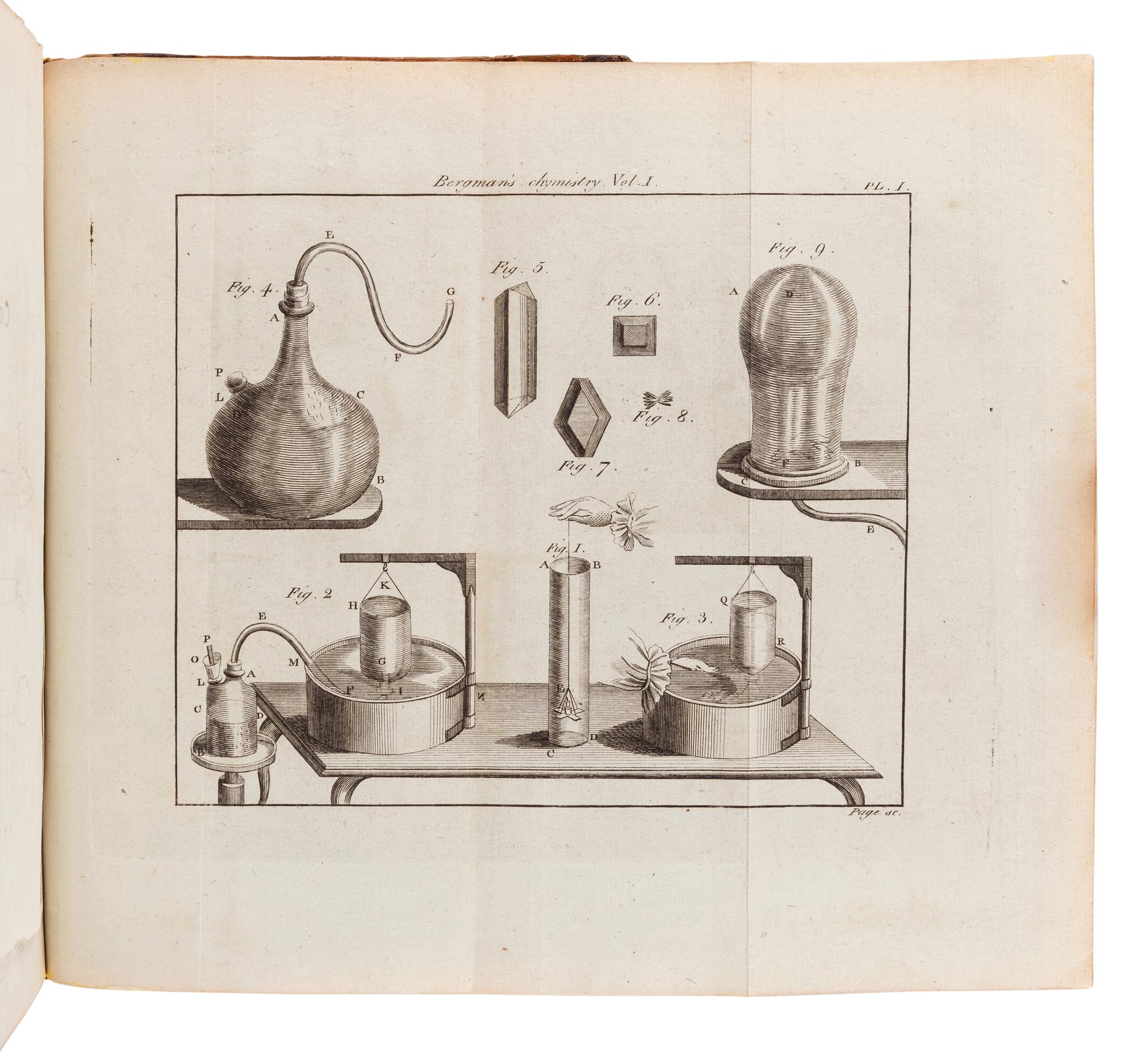 BERGMAN, Torben Olof, Sir (1732-1784). Physical and Chemical Essays . Edmund Cullen, translator. London: J. Murray, 1788.