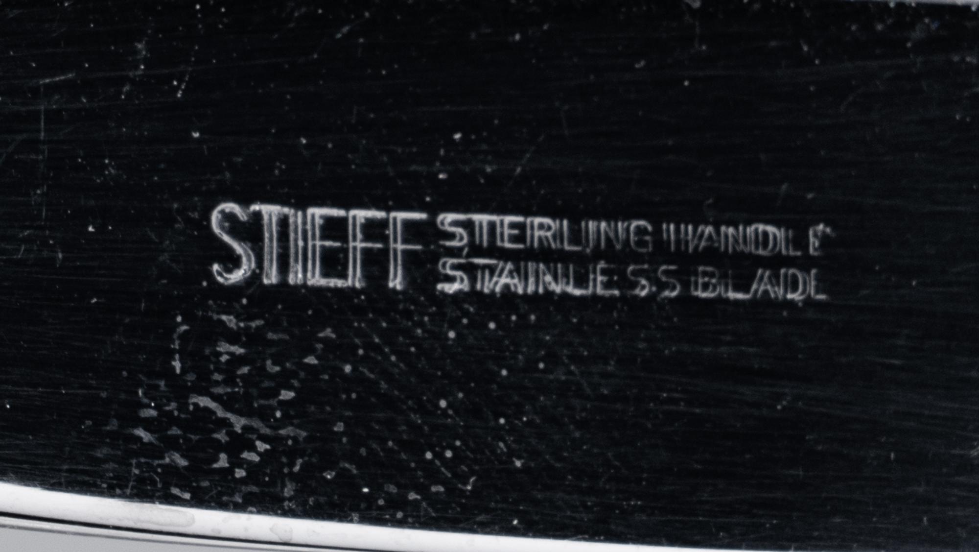 An American Silver Flatware Service
