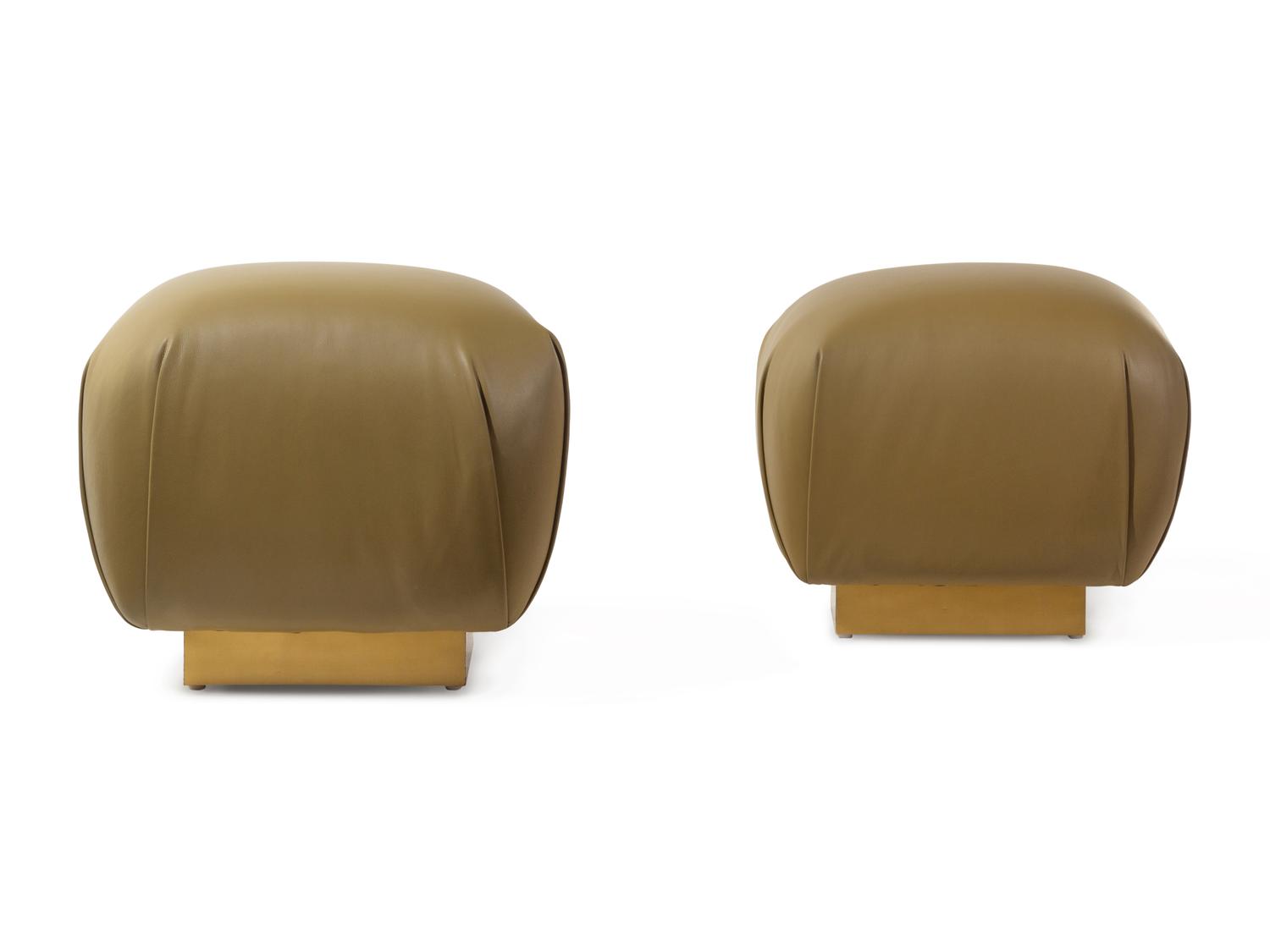 Pair of Poufs