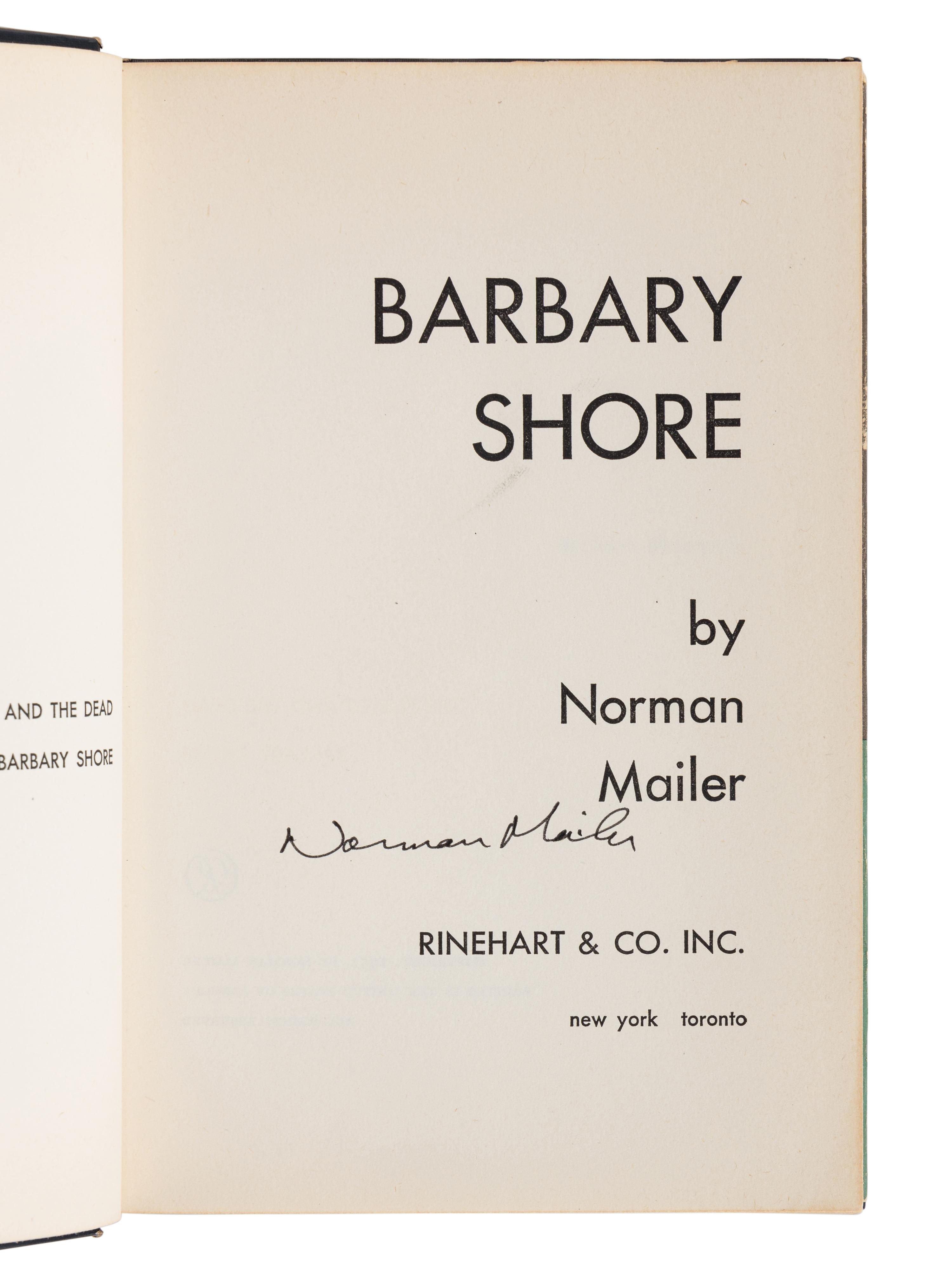 MAILER, Norman (1923-2007). A group of 14 works of fiction by Mailer, MOST FIRST EDITIONS, MANY SIGNED, comprising: