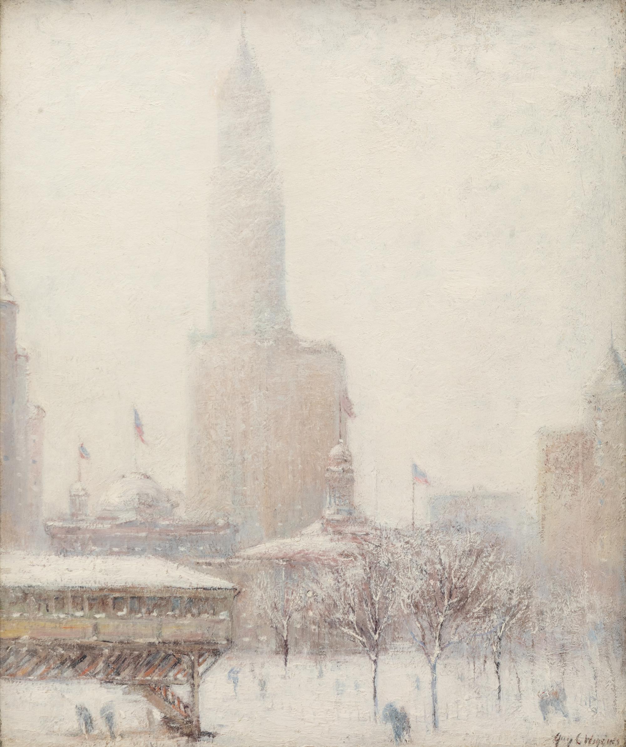 New York City–Winter , 1944