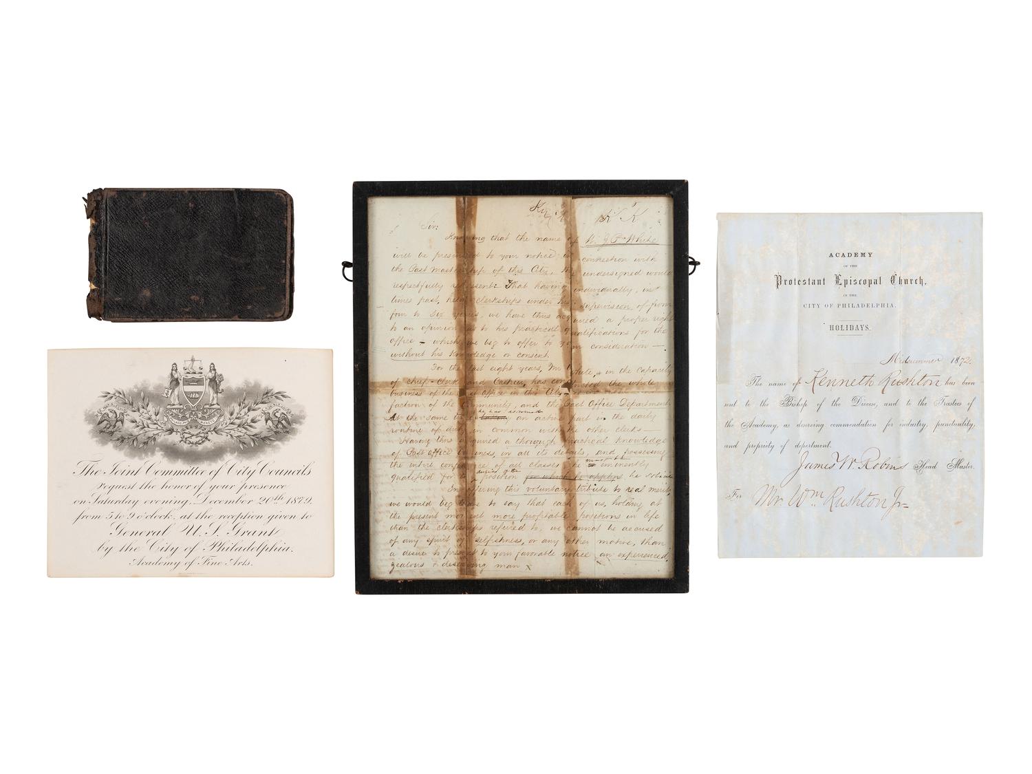 GIRARD, Stephen (1750-1831). Autograph letter signed ("Stephn. Girard"). N.p., 8 May 1804.