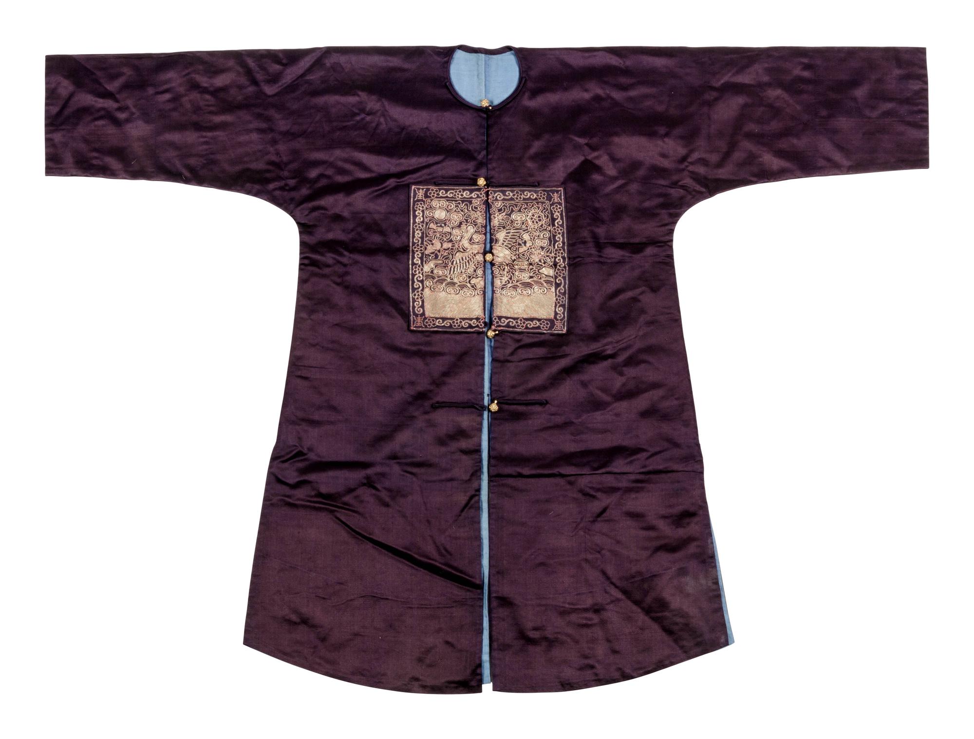 Two Chinese Embroidered Coats