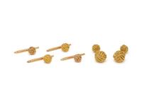 YELLOW GOLD DRESS SET