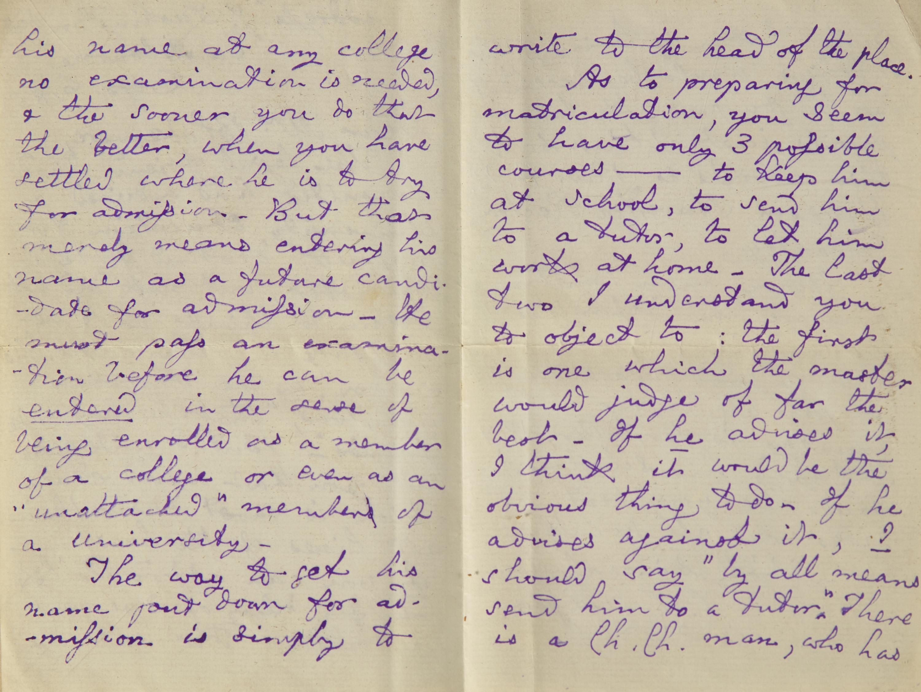 [Literature] Carroll, Lewis (Charles Lutwidge Dodgson). Autograph Letter, signed