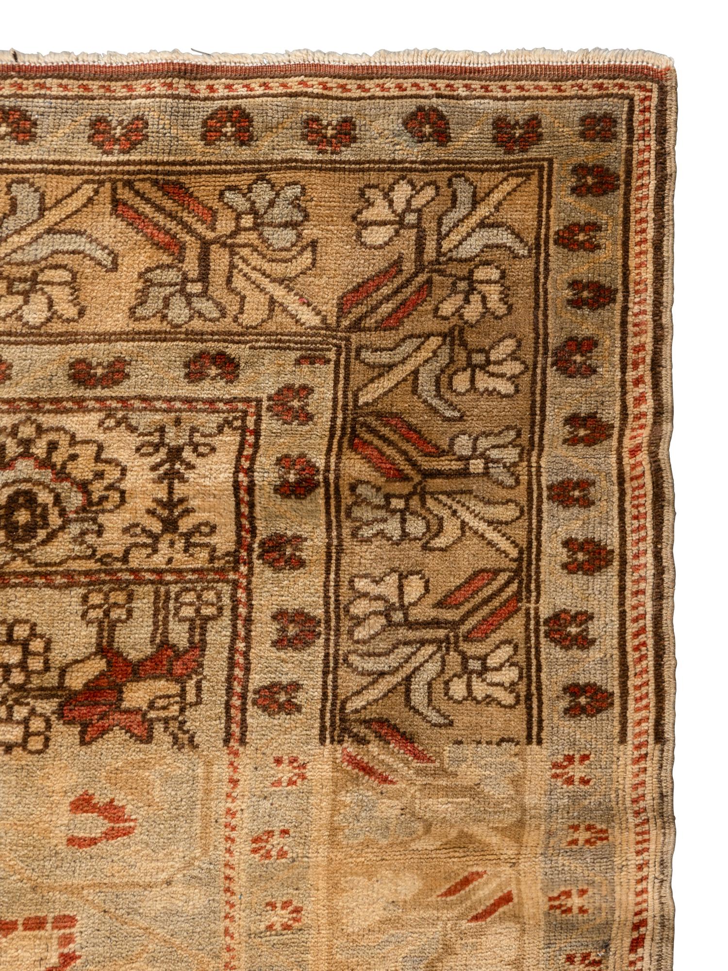 An Oushak Wool Rug