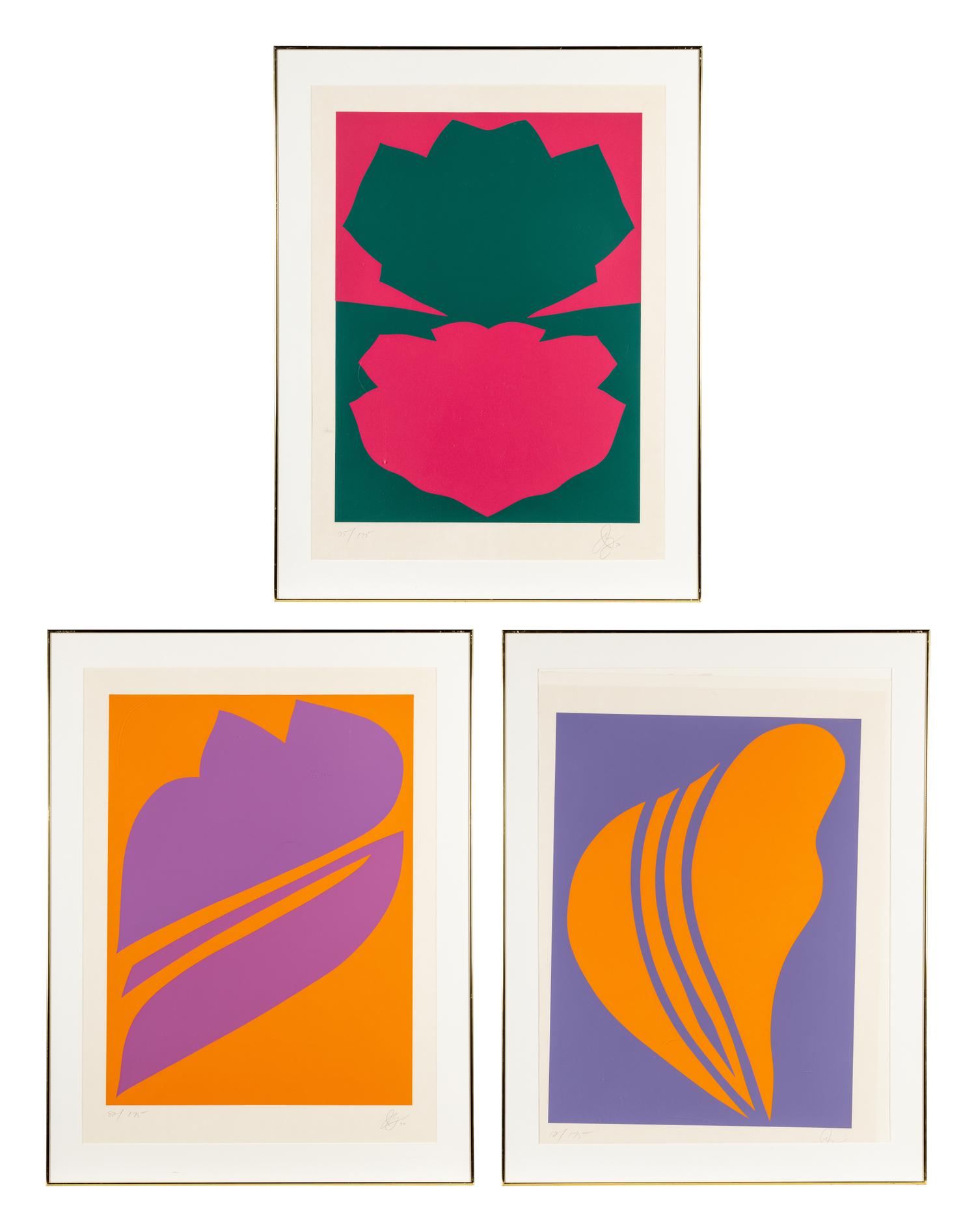 A Group of Three Prints from Changes, 1970