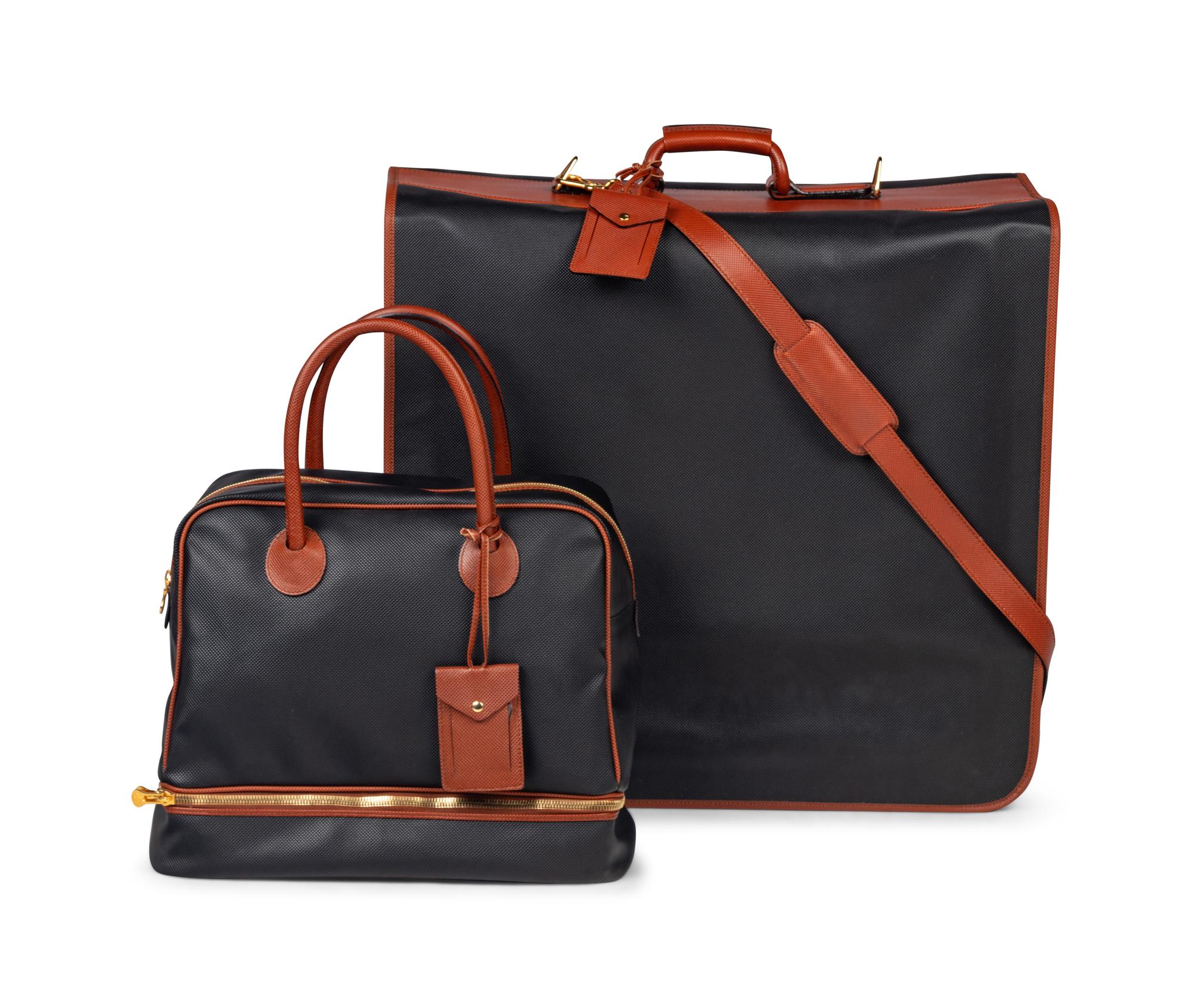 Bottega Veneta Marco Polo Travel Bag and Garment Bag