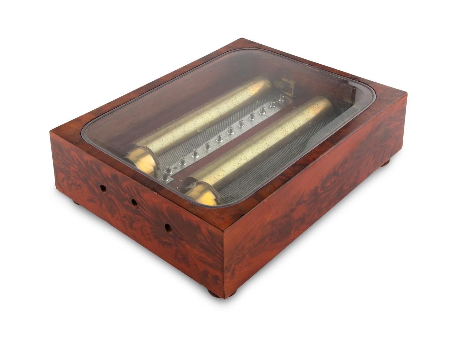 A Dual Cylinder Music Box by LeCoultre