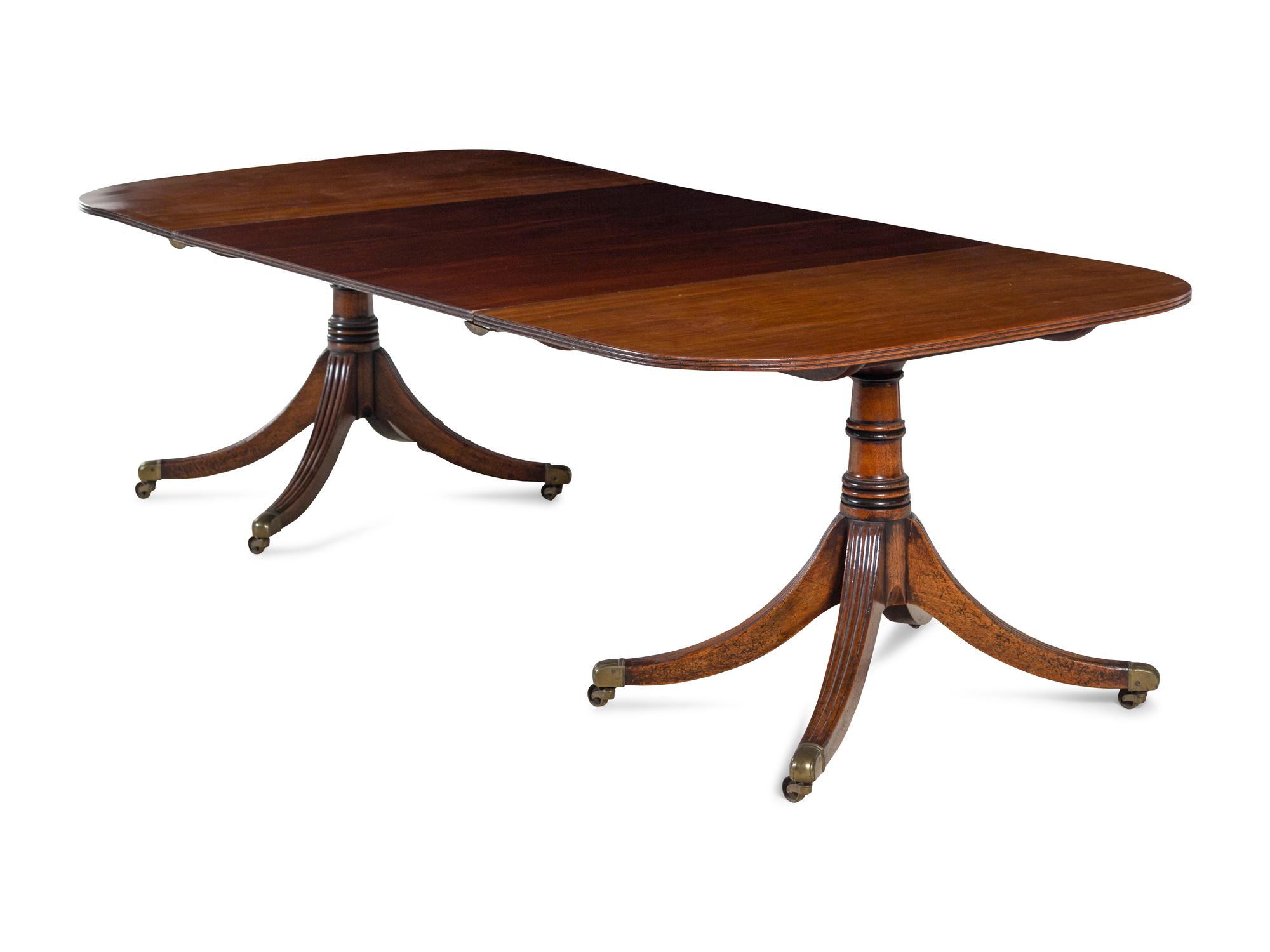 A Regency Mahogany Extension Dining Table