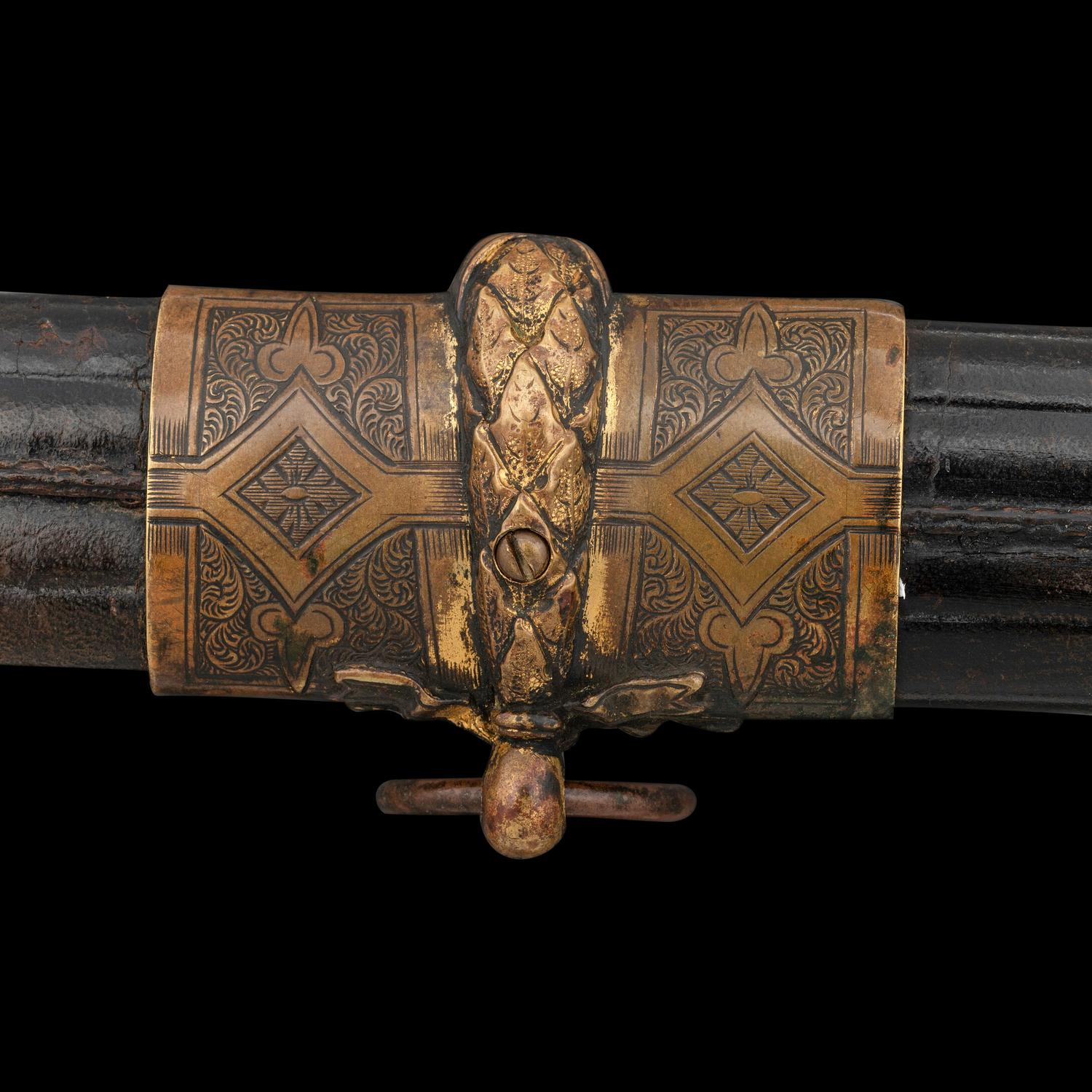 Tiffany & Co. Greco-Roman Bust Hilt Presentation Sword of Capt. A.A. Donalds - 2nd Fire Zouaves - Mortally Wounded at Bristoe Station