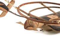 Nunivak Island Painted Wood Mask, Loon