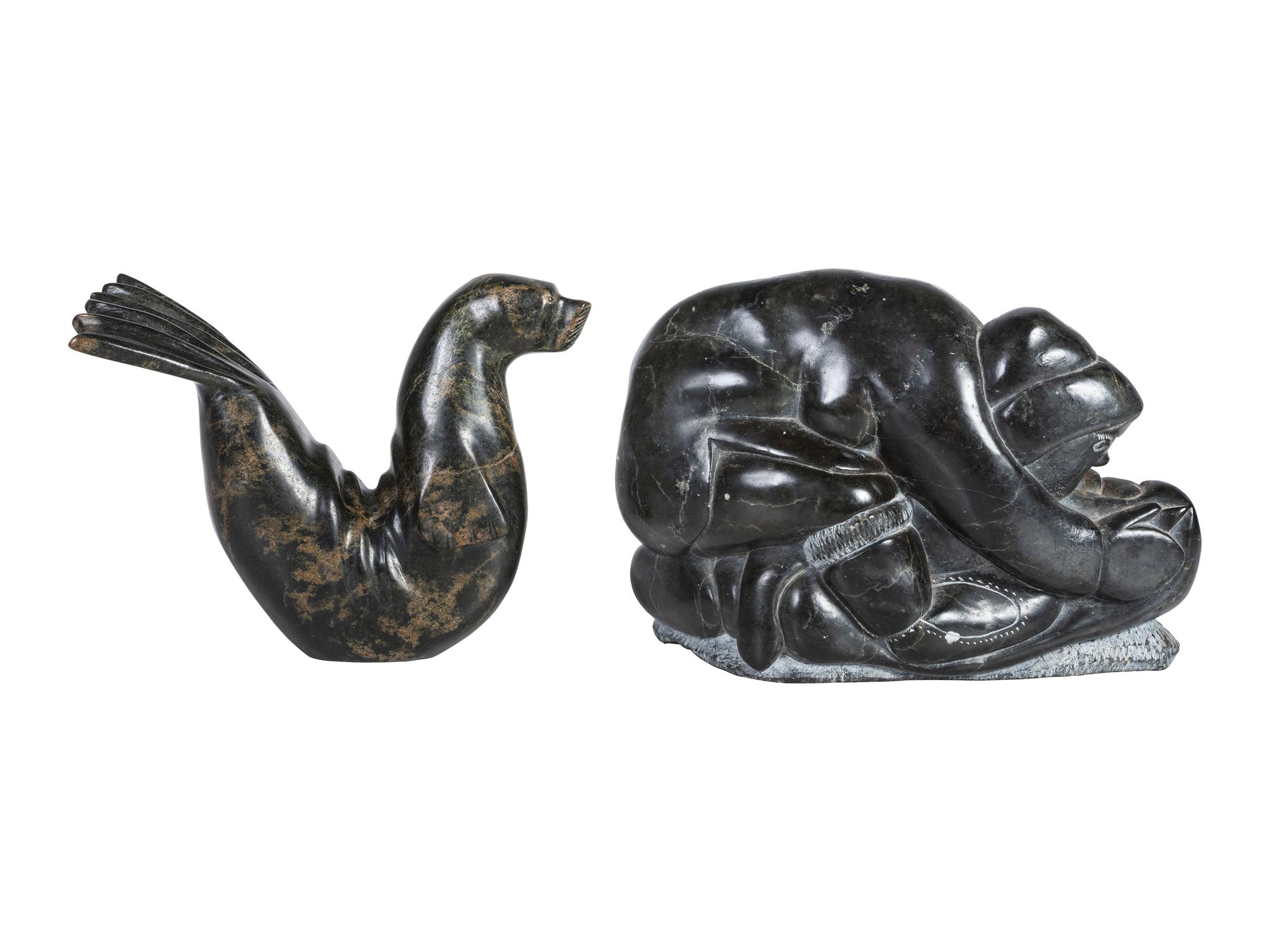 Soapstone Seal Carving, PLUS