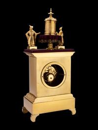 A French Gilt Bronze Automaton Clock, Medainela AY