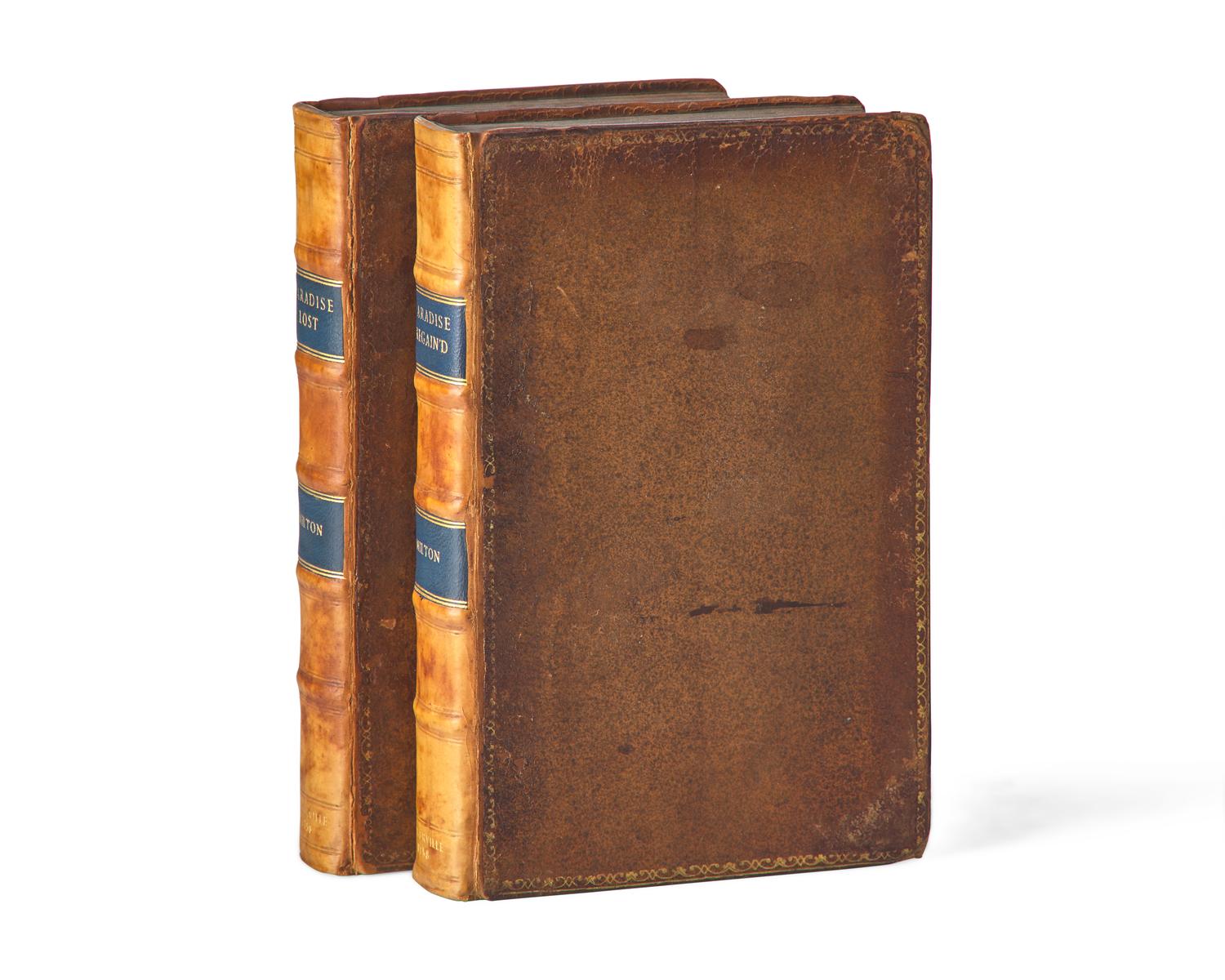 MILTON, John. Paradise Lost. A Poem, in Twelve Books. with Paradise Regain'd. A Poem, in Four Books. To which is Added Samson Agonistes and Poems Upon Several Occasions. Birmingham: Printed by John Baskerville for J. and R. Tonson, 1758.