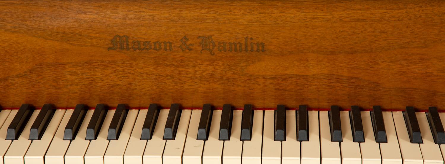 A Mason and Hamlin Maple Model A Medium-Grand Piano