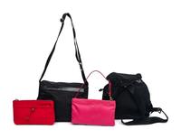 Four Prada Nylon Bags