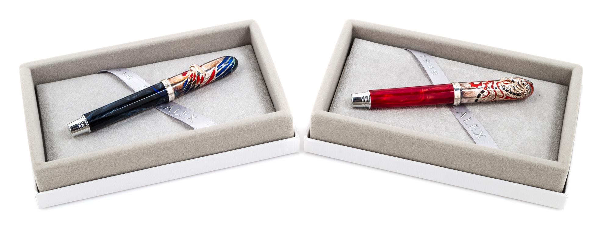 Two Lalex Fountain Pens