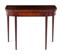 A Classical Mahogany Card Table