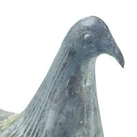 A Full-Bodied Copper and Zinc Gamecock Weathervane