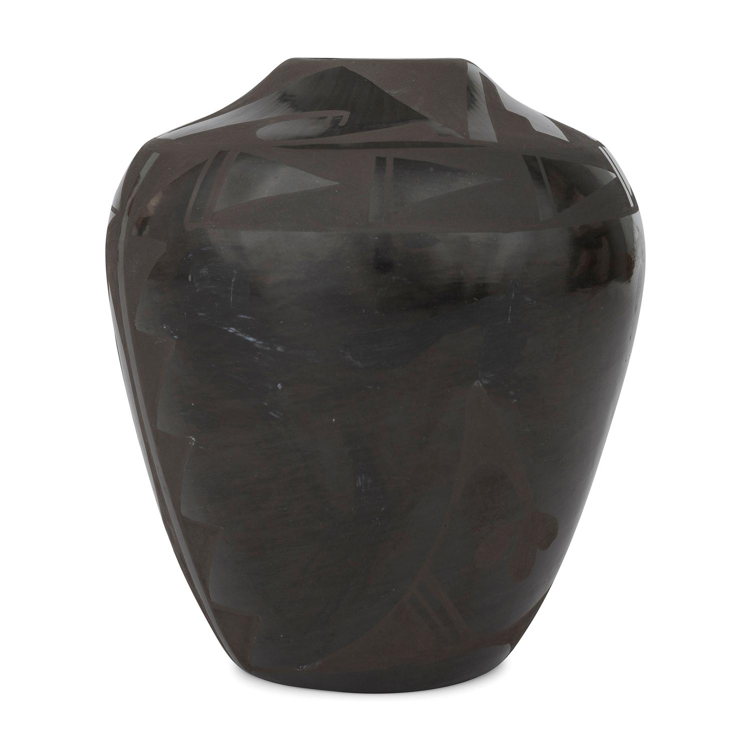 Blackware Pottery Vase