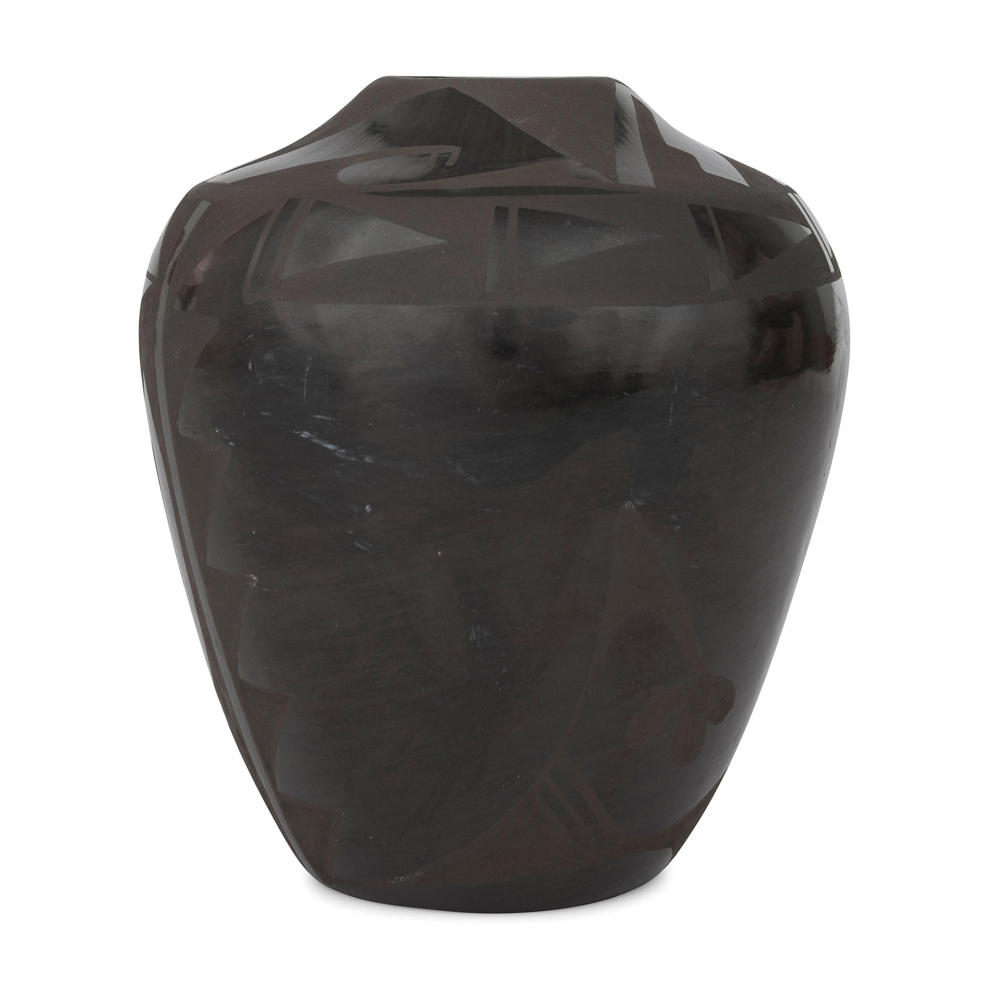 Blackware Pottery Vase