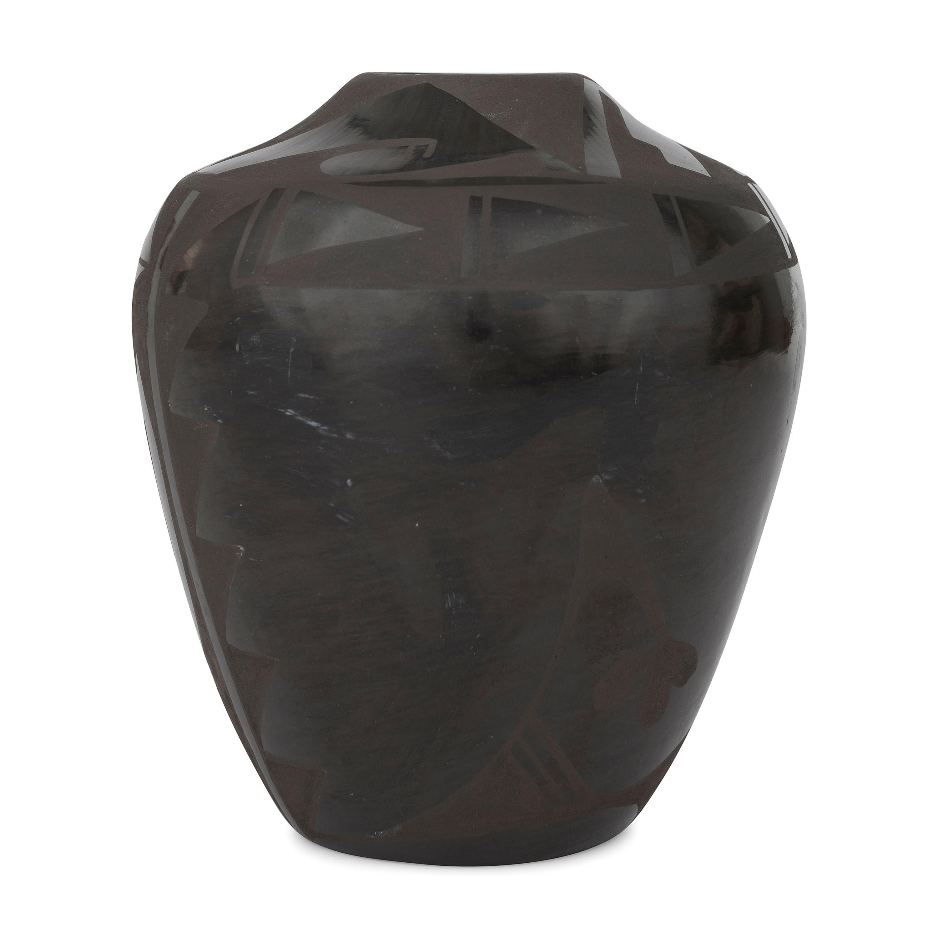 Blackware Pottery Vase