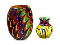 Two Glass Vases