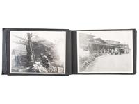 [NATIVE AMERICANS - HARVEY, Fred (1835-1901)]. Album containing 71 photographs documenting Native American subjects and the American Southwest. Ca 1920.