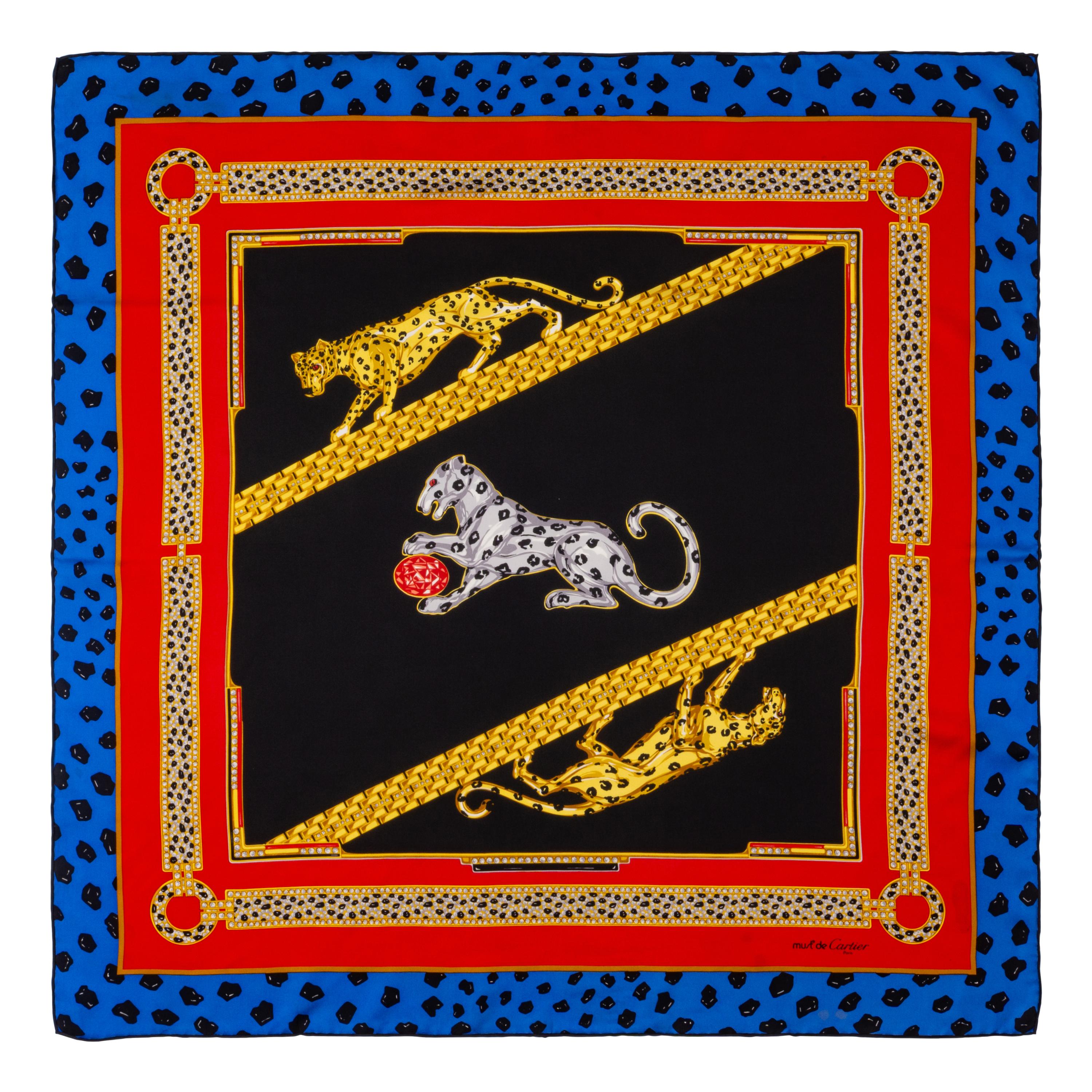 Four Designer Scarves