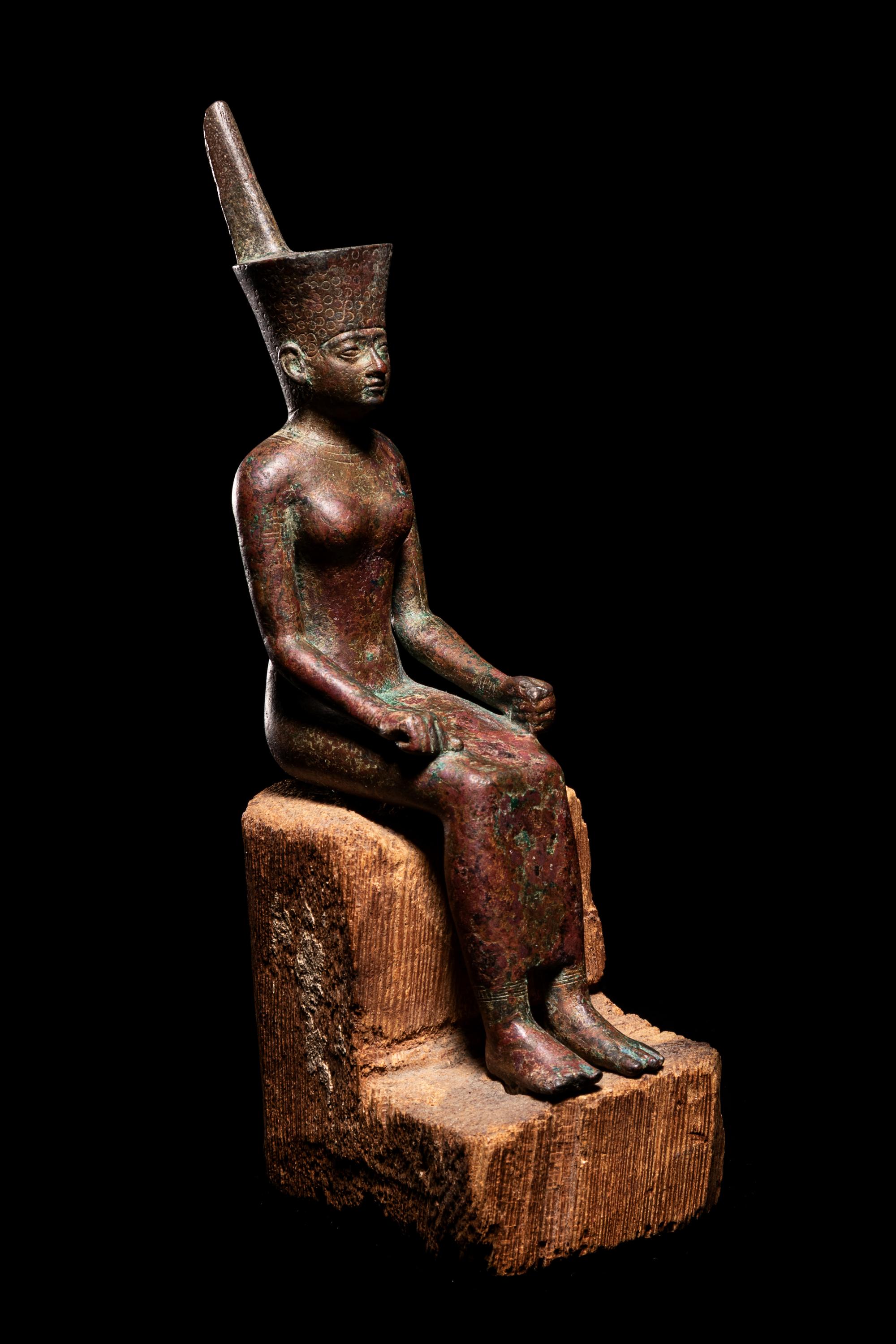 An Egyptian Bronze Neith
