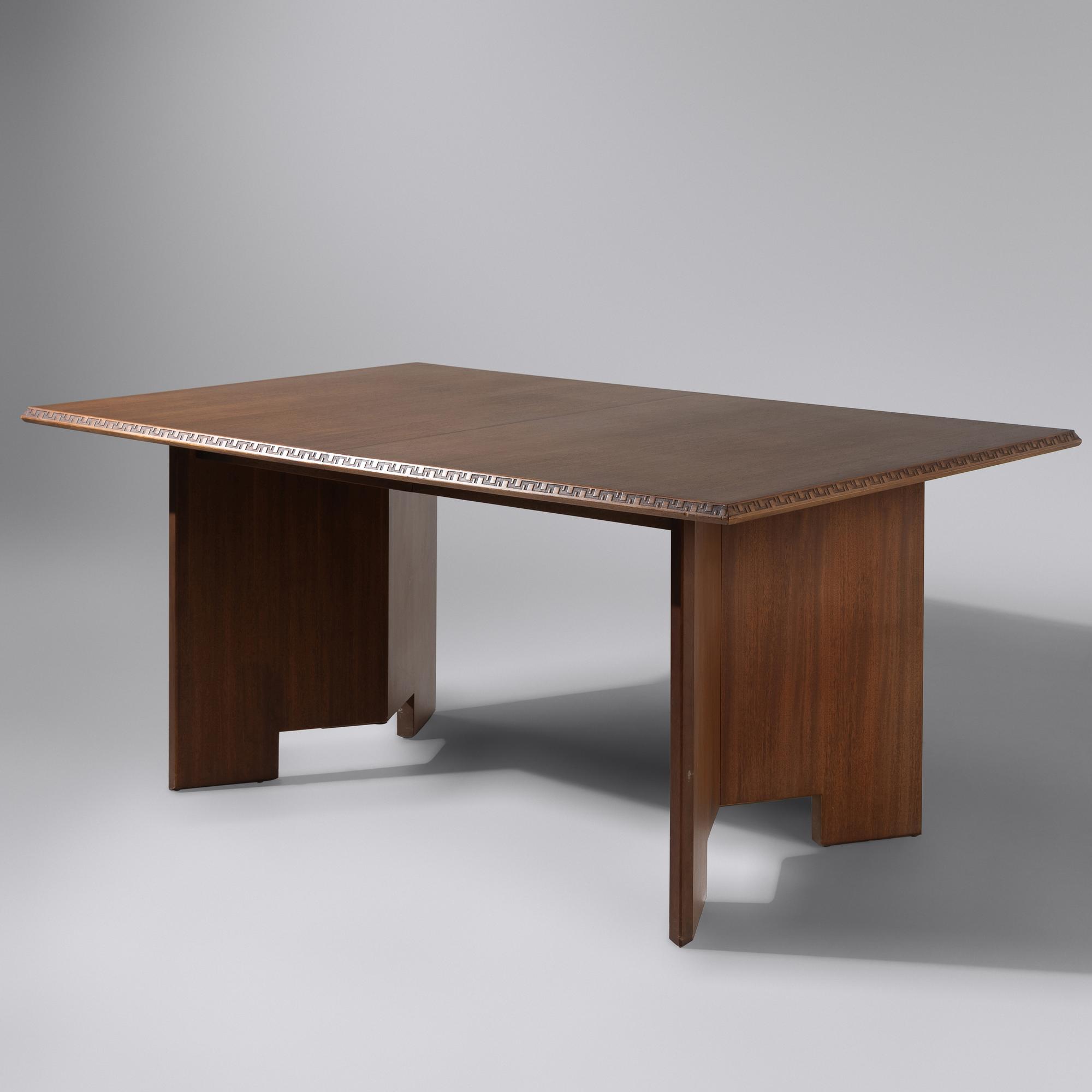 Taliesin dining table, c. 1955 Heritage Henredon USA