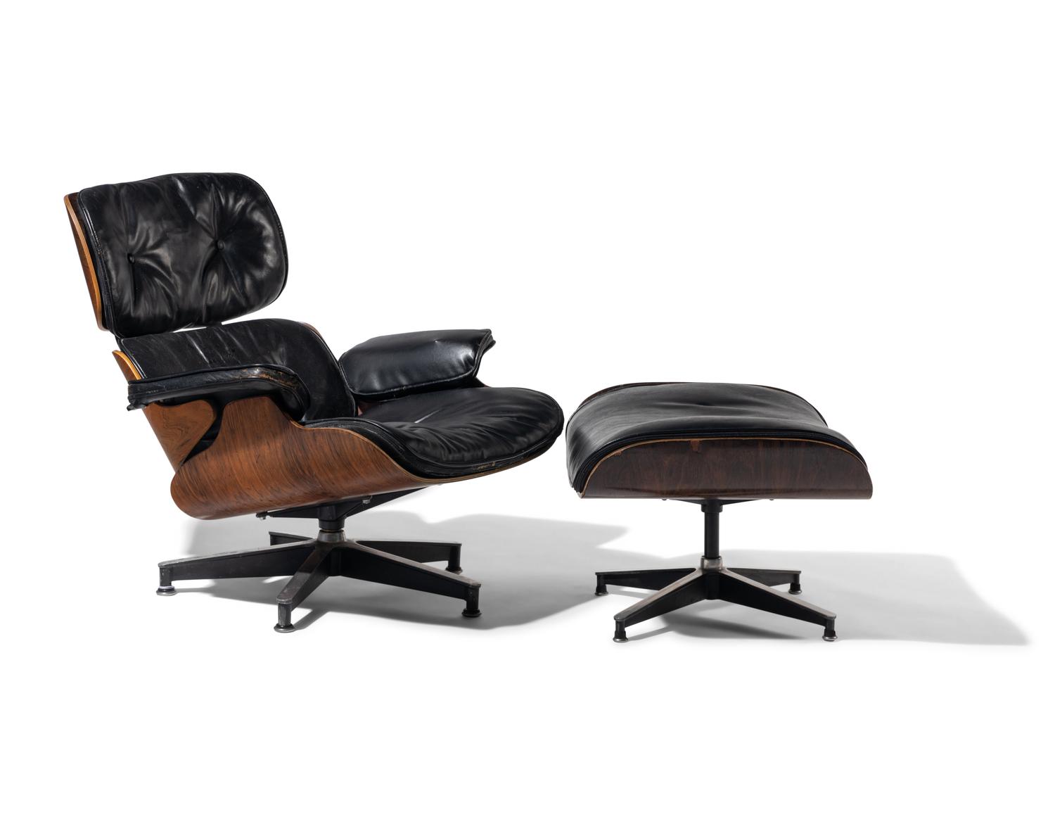 Lounge Chair and Ottoman, model 670/671 Herman Miller, USA