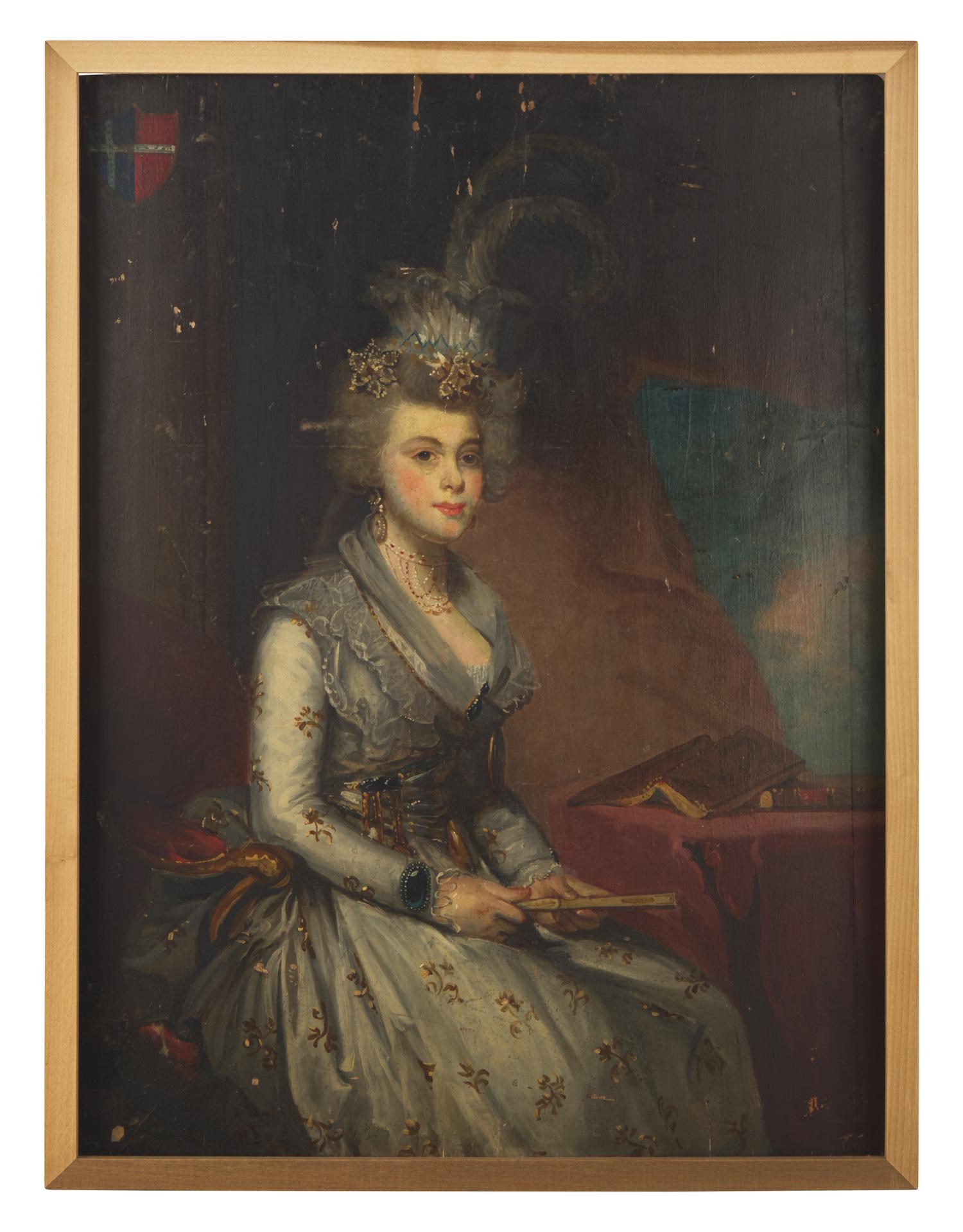 After Gilbert Stuart (1755-1828), A Pair Of Portraits: Don Josef And Dona Matilda Stoughton De Jaudenes Y Nebot